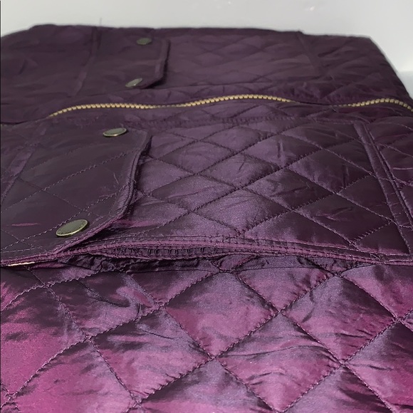 Weatherproof Vintage Ladies' Quilted Jacket, Plum - Picture 15 of 16